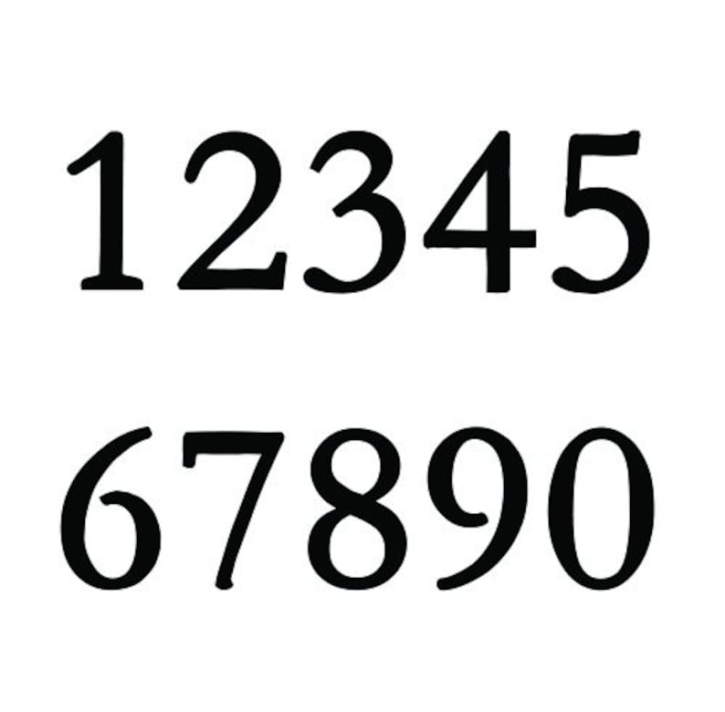 Garamond font set